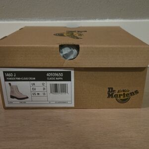 Dr. Martens Kids Boots - Powder Pink and Cream
